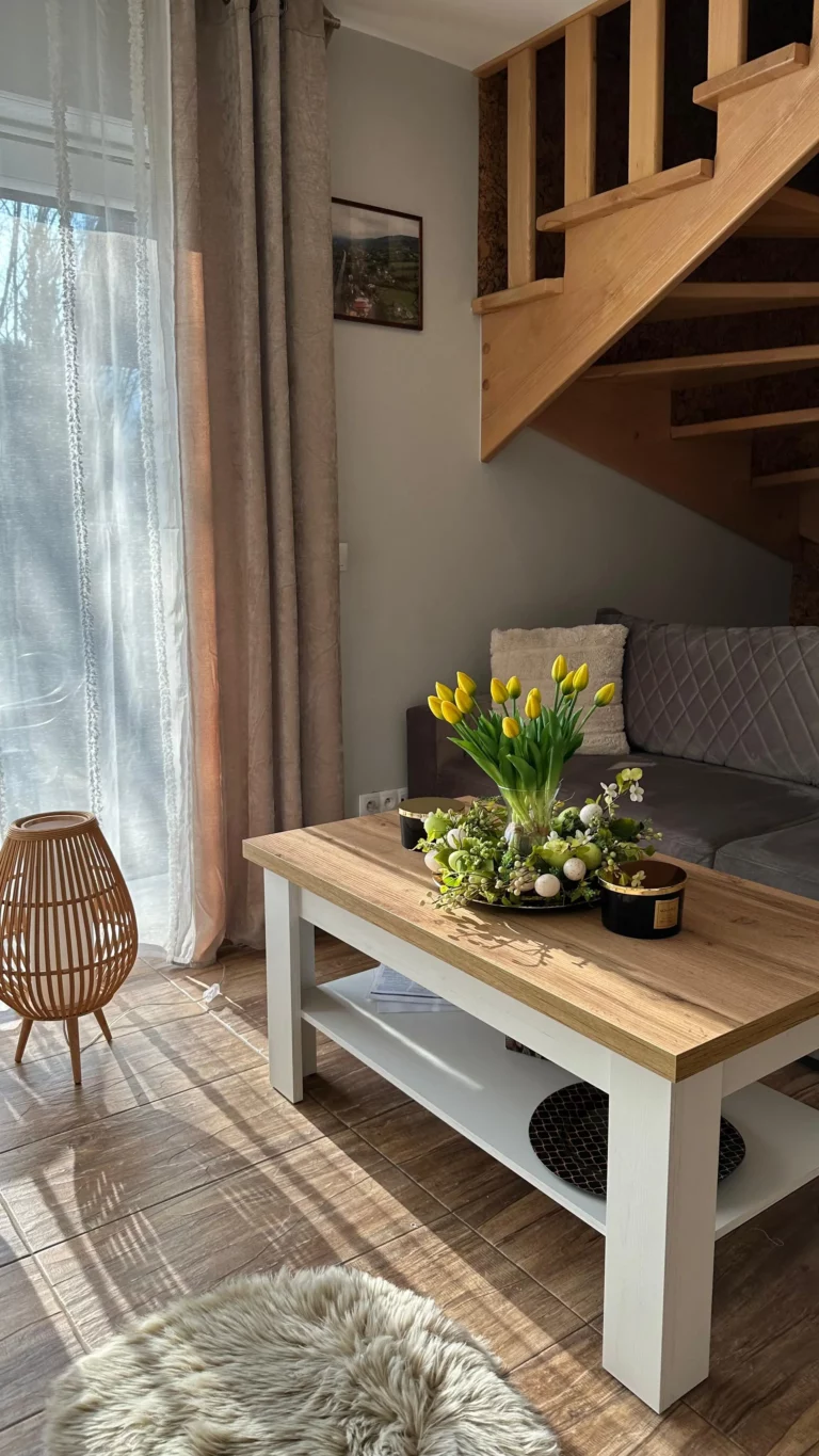 Aleksander - stolik w salonie